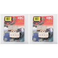 EBC Brakes Double-H Sintered Superbike Brake Pads Front - FA454/4HH EBC Brakes Double-H Sintered Superbike Brake Pads Front - FA454/4HH
